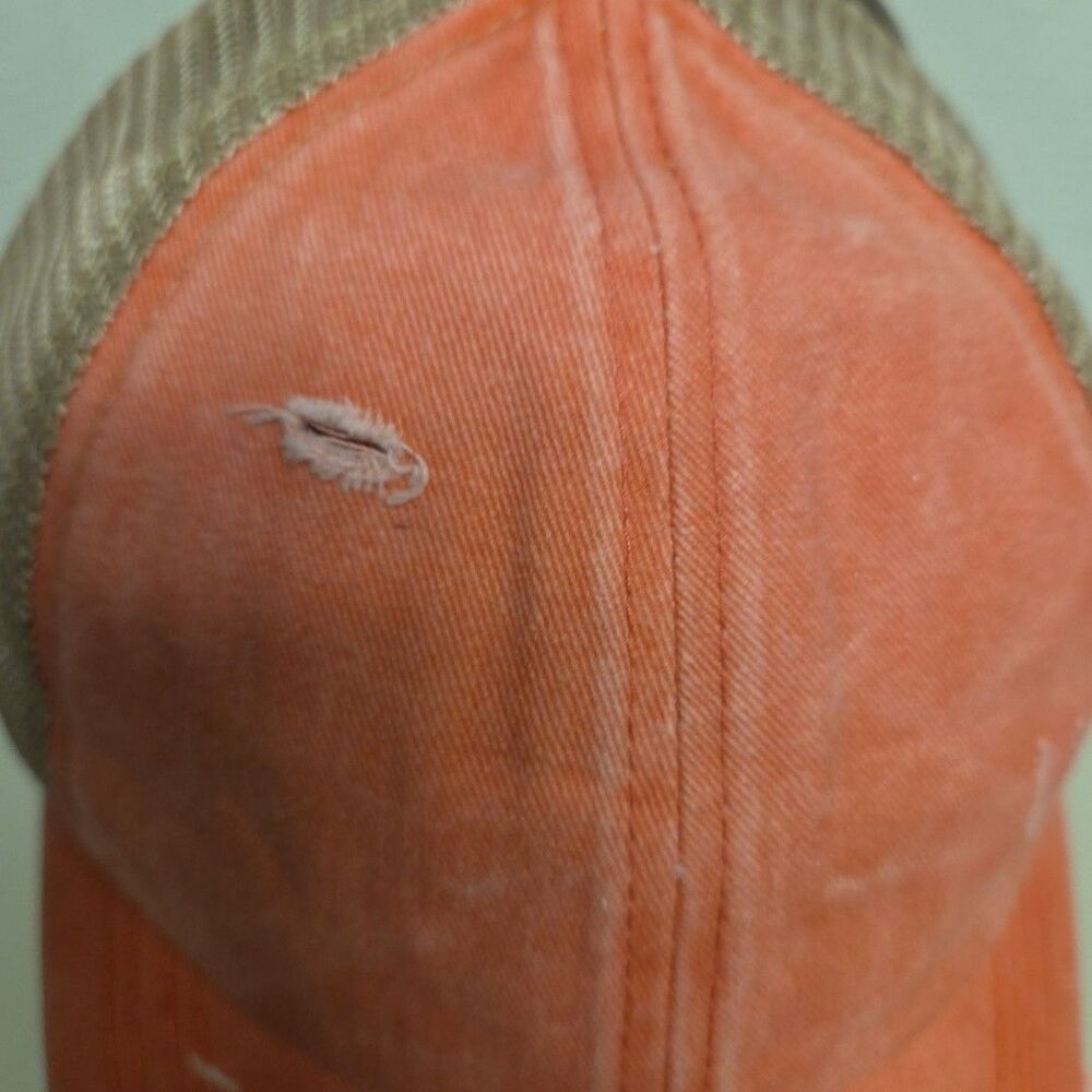 C.C Distressed Womens Criss Cross High Bun Ponytail Adjust Pink Baseball Cap Hat - Picture 11 of 11